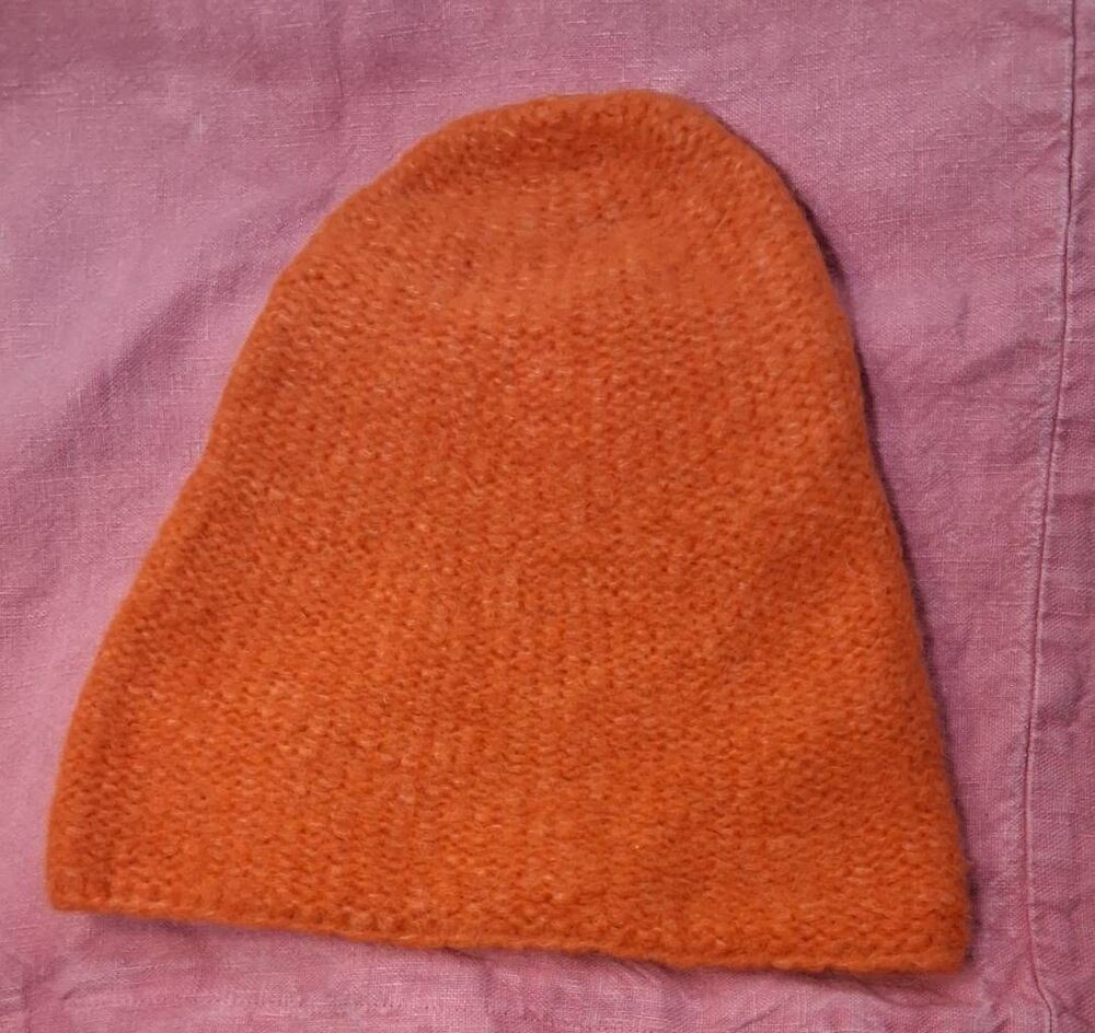 Womens alpaca beanie knit hat Peruvian lightweight artisan